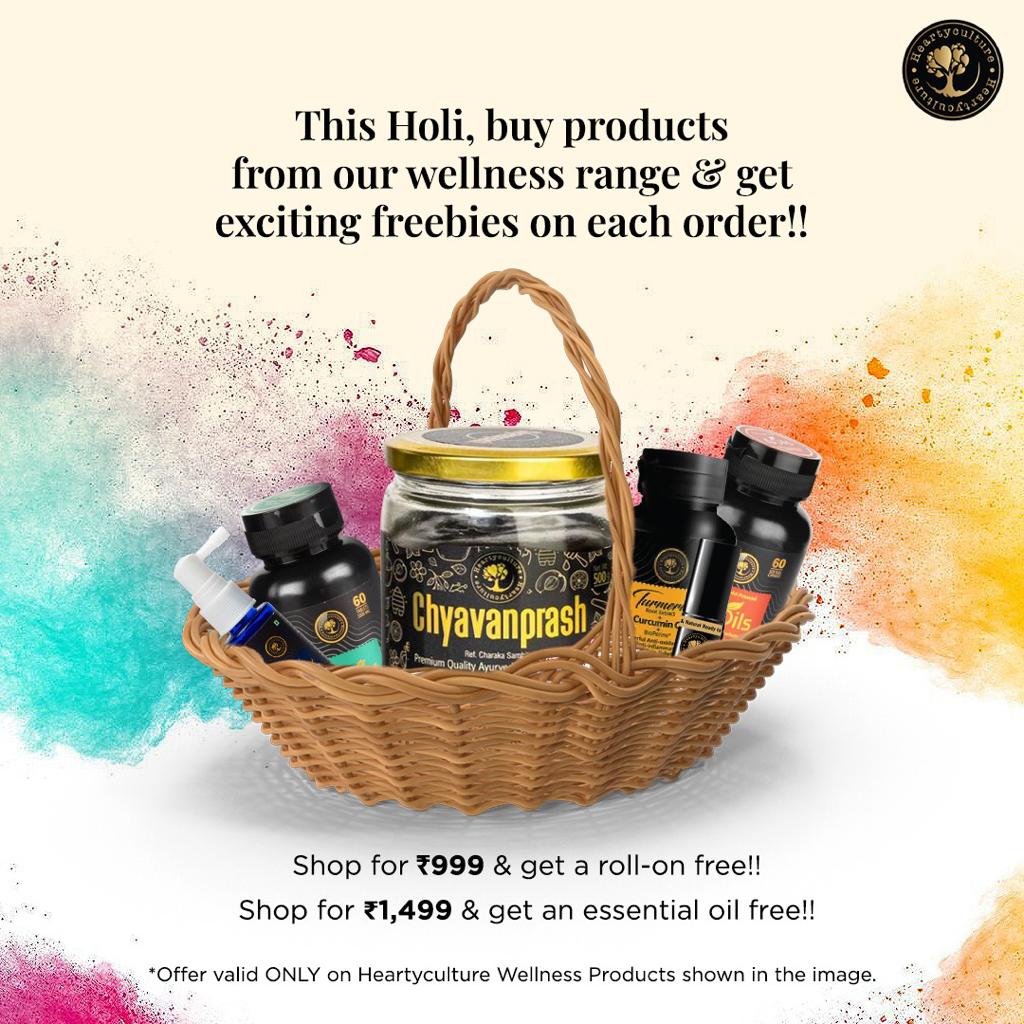 Heartyculture Wellness Holi Offer