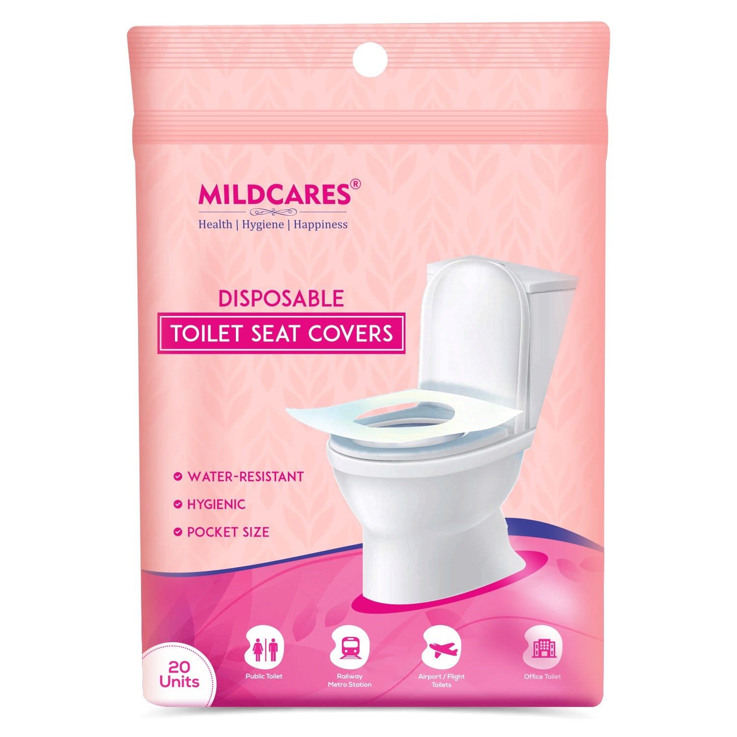 Mildcares Paper Toilet Seat Cover