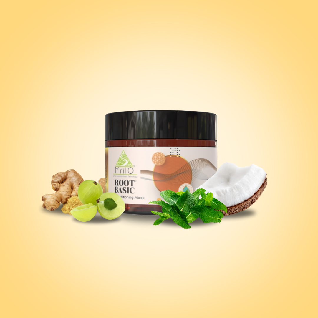 MrilQ Root Basic | Hair Mask | Heals Scalp Infection | Controls Wet Dandruff | Control Hair fall | Nourishes Hair
