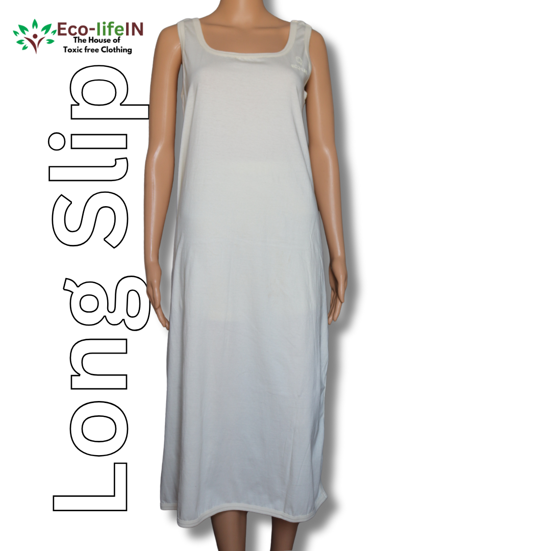 Eco-Life Women's Organic Toxic free cotton Long Slip