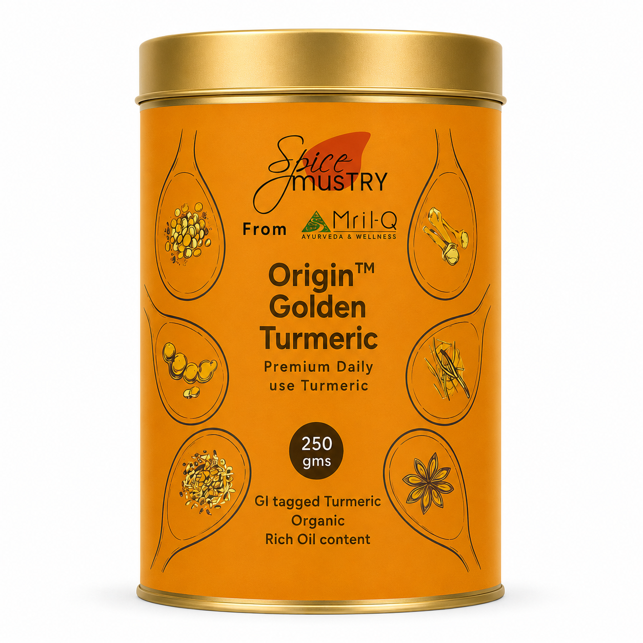 Origin Turmeric - Organic Turmeric Powder for Immune Support