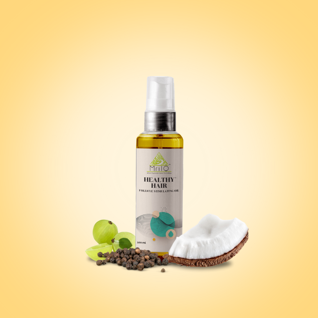 MrilQ Healthy Hair | Hair Oil | Hair Fall Control | Hair Strengthening | Increases Volume