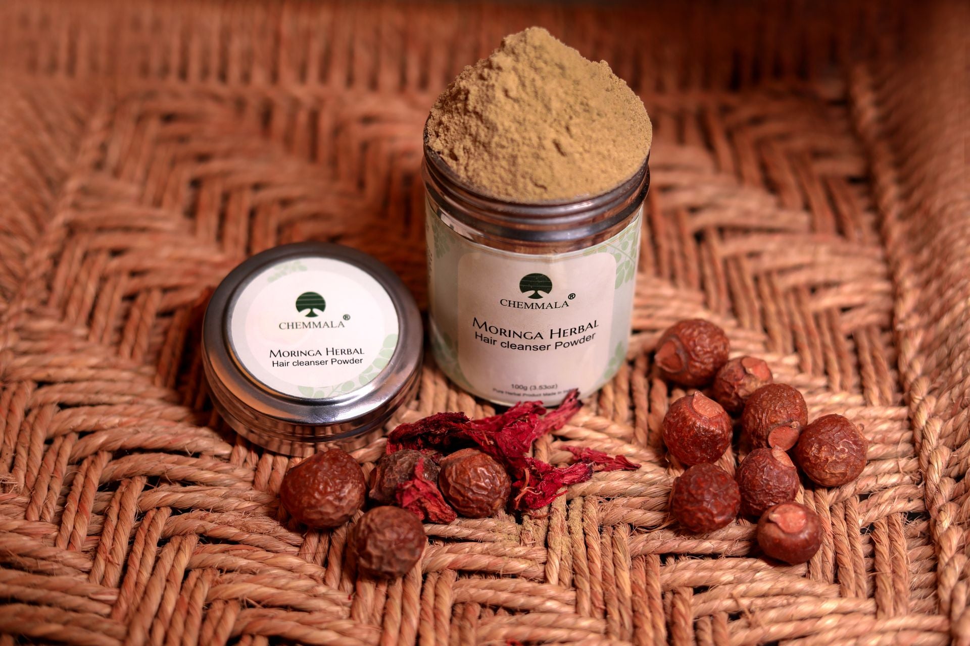 Chemmala Herbal Hair Cleanser Powder