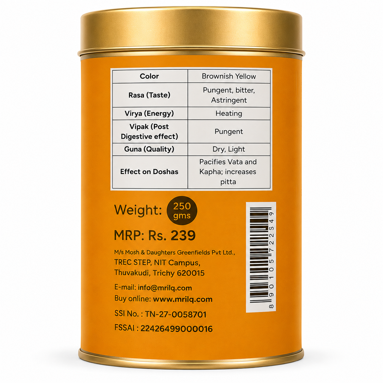 Origin Turmeric - Organic Turmeric Powder for Immune Support