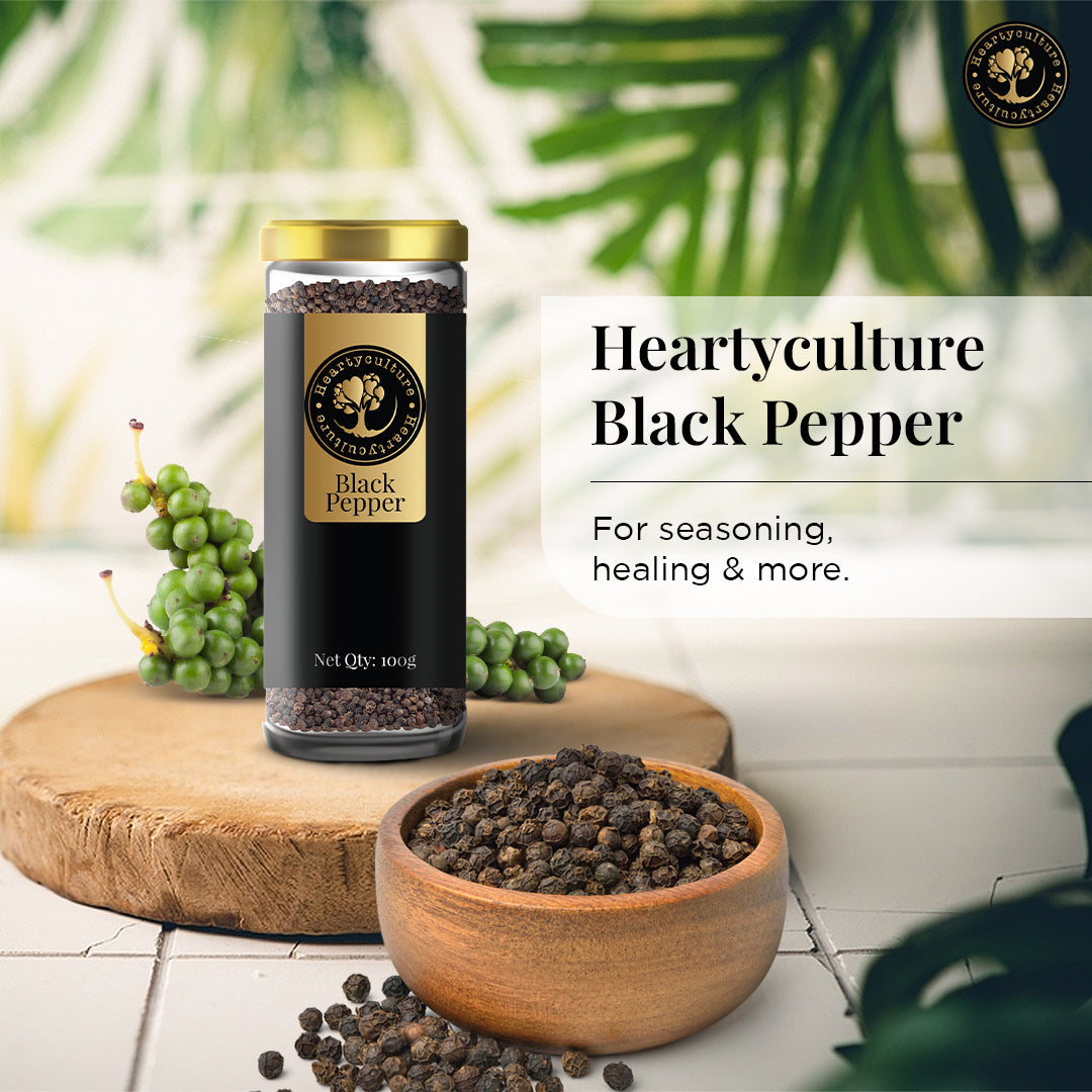 Heartyculture Black Pepper - 125 G