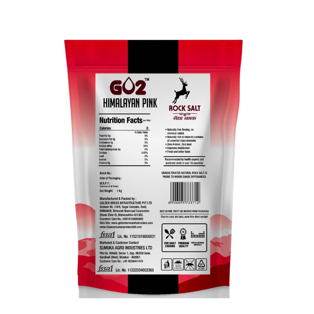 GO2 Himamalayan Pink Rock Salt