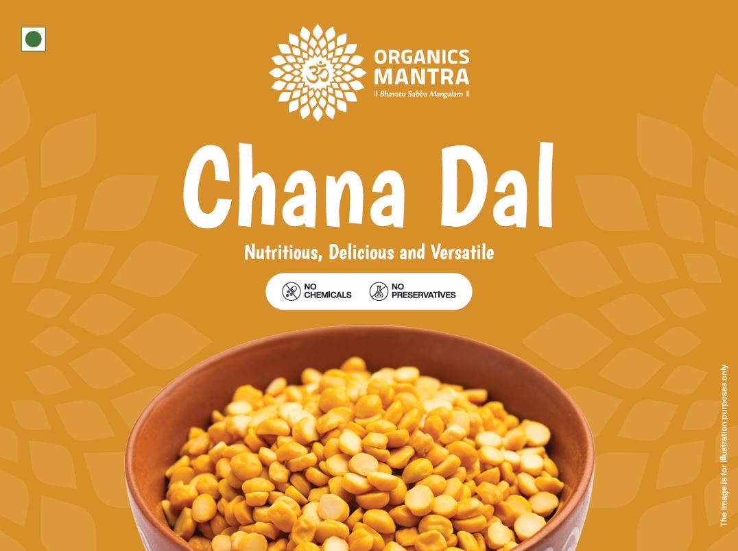 Organics Mantra - Chana Dal/ Senaga Pappu - 1 kg