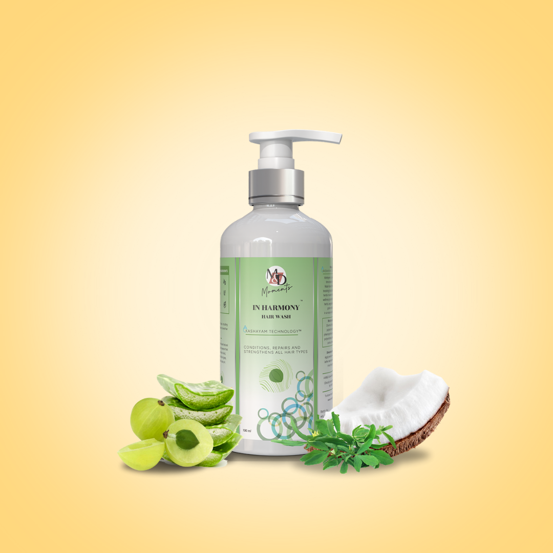 MrilQ In Harmony | Conditioning Shampoo | Hairfall Rescue | Hair Nourishment | Sulphate, Paraben & SLS Free