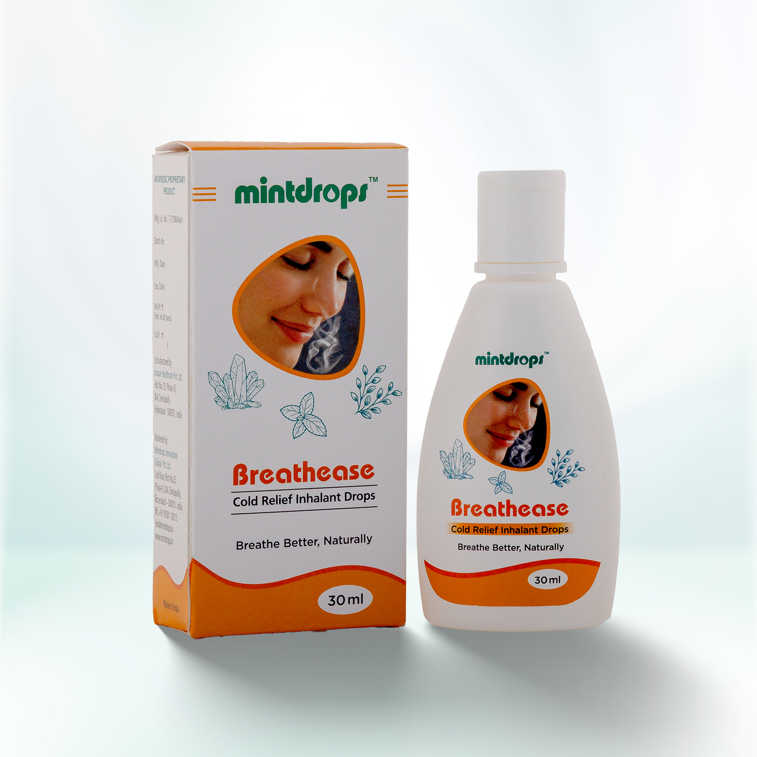 Mintdorps Breathease Inhalant Drops