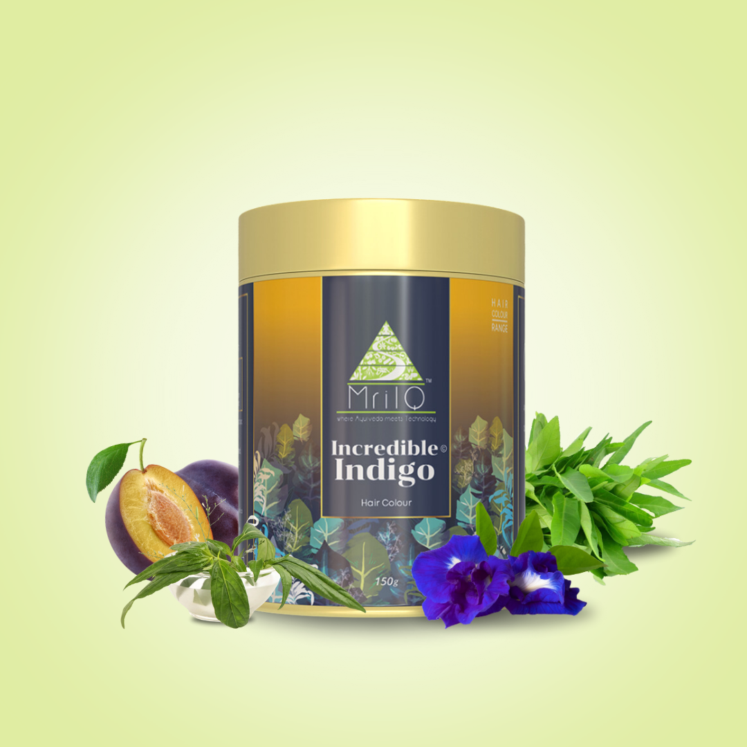 MrilQ Incredible Indigo | Hair colour | Natural Black Colour