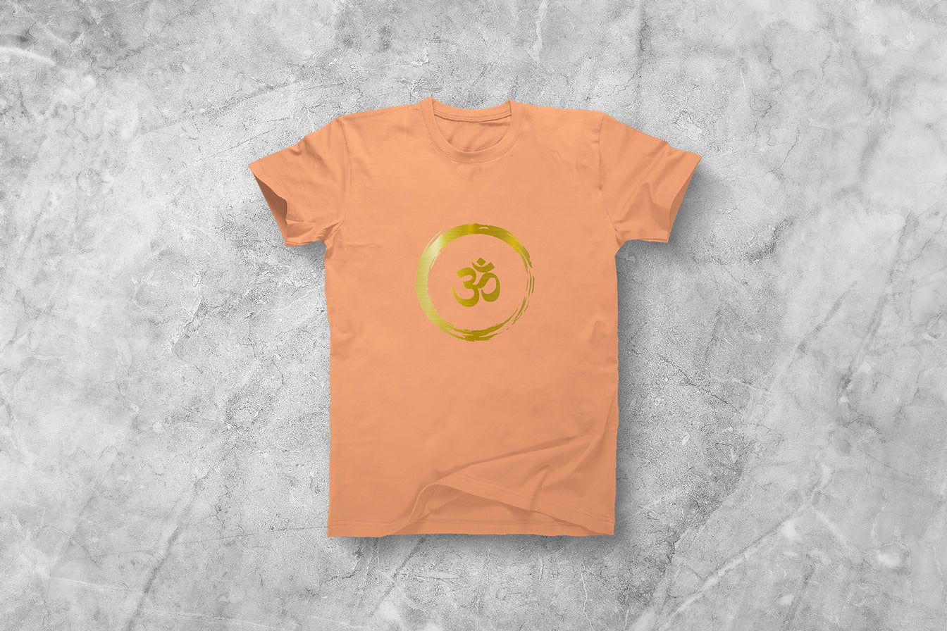 OM Sunrise Gold Unisex Tee