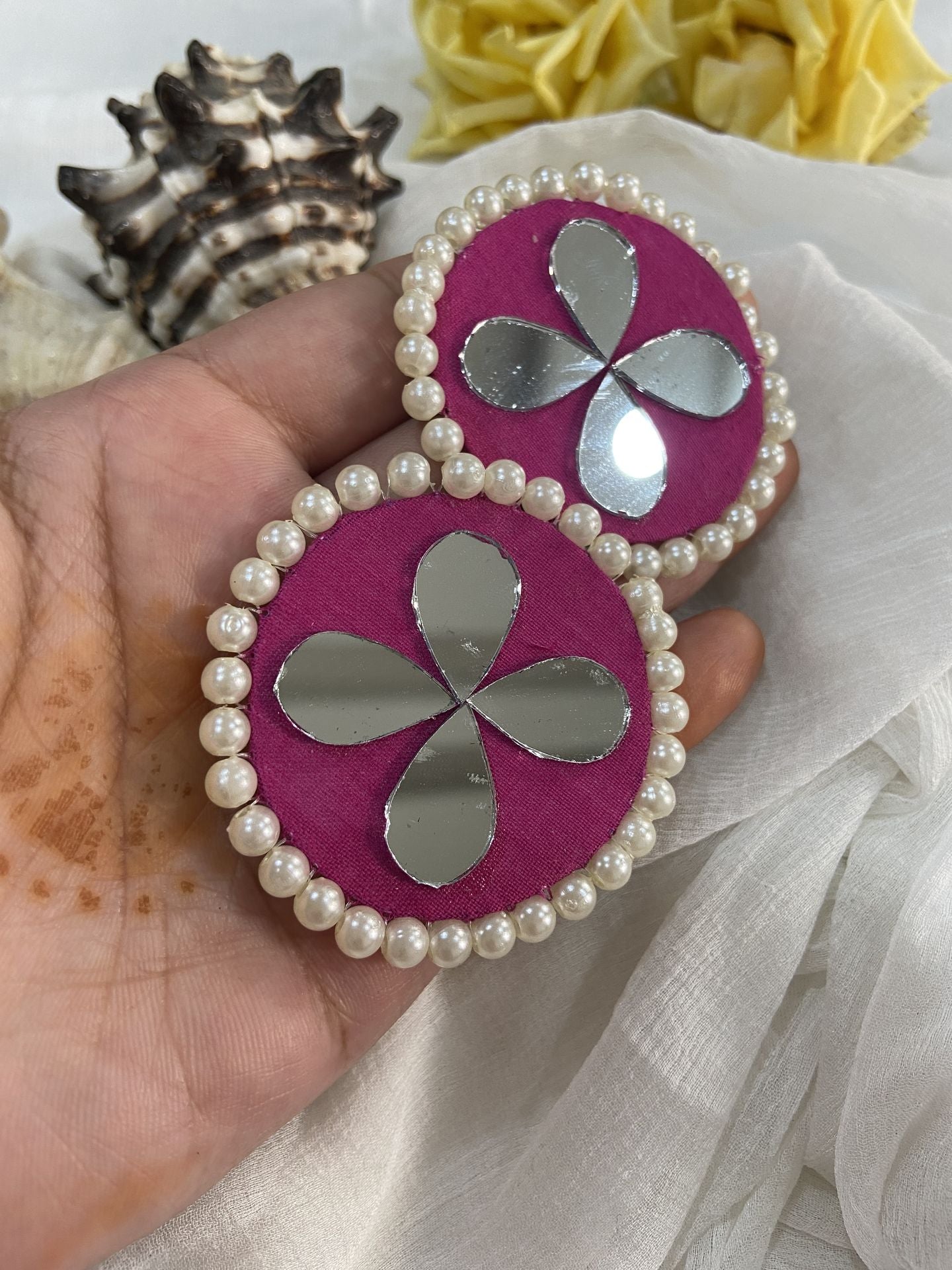 Suhani-Mirror Handmade Earrings