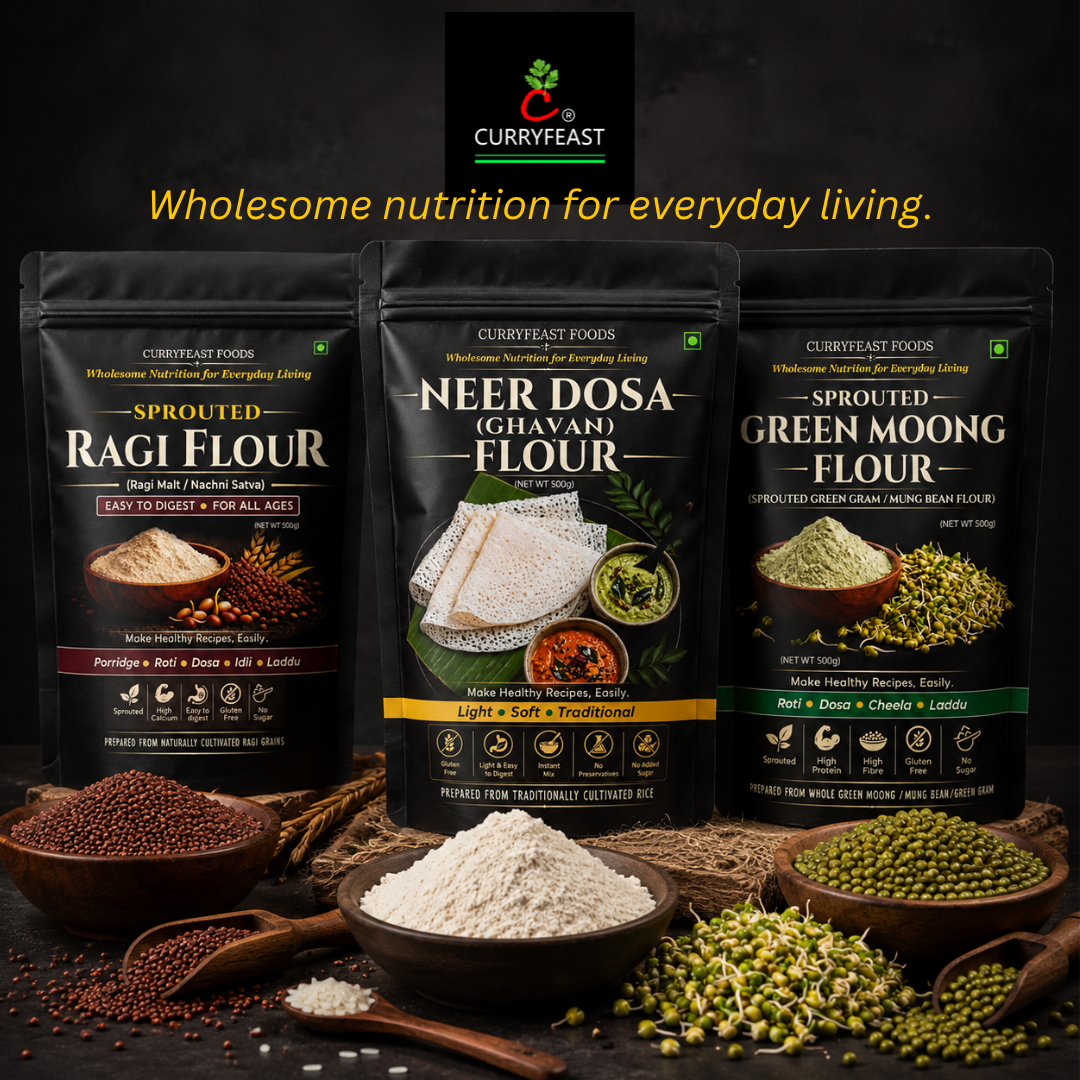 CURRYFAEST Neer Dosa / Ghavan Flour / Instant Mix / 500g