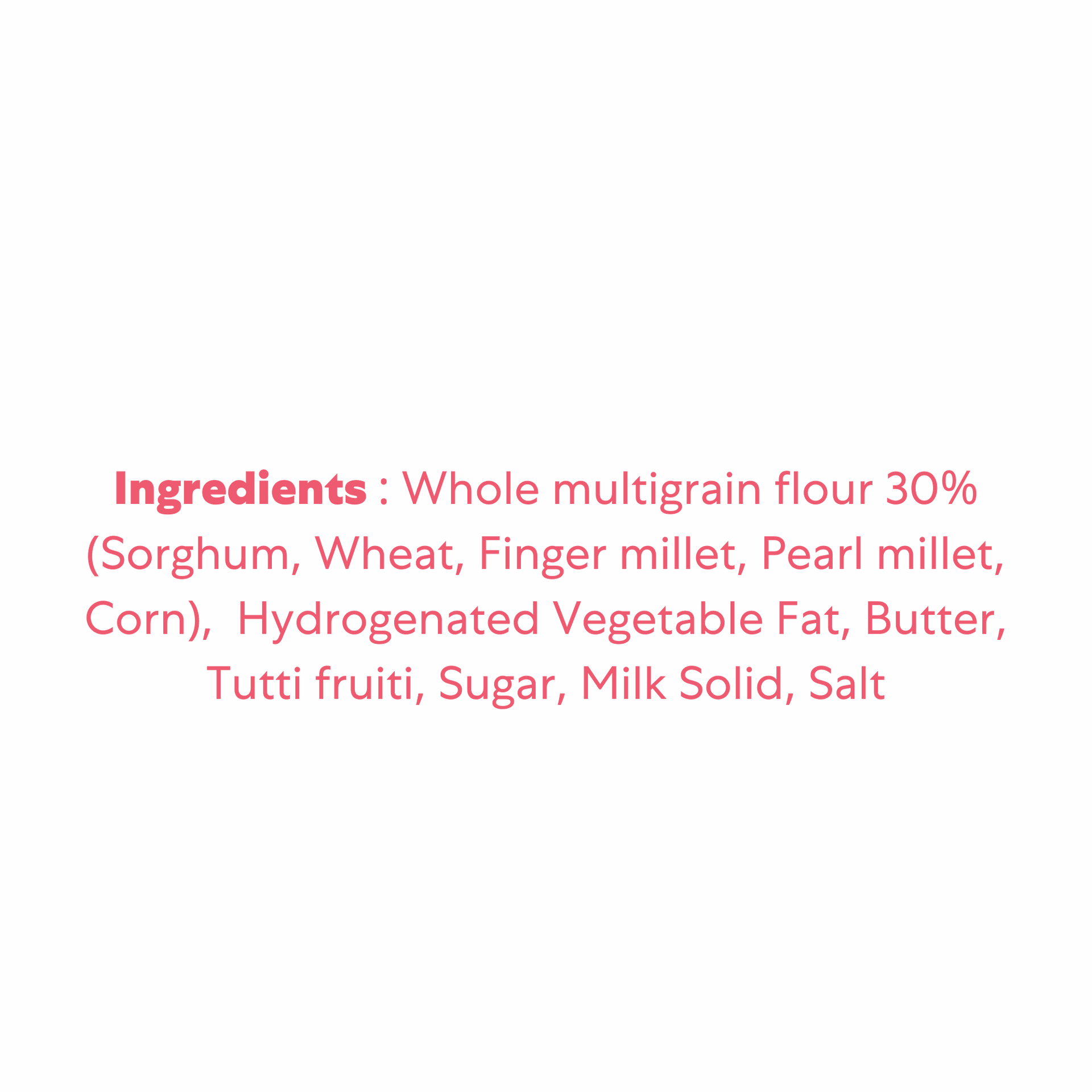 Feedsco Millet Tutti Frutti Cookies - 200gm Pack of 2 - Multigrain, Premium Handmade Healthy Snack Biscuits | No Preservatives | Ideal Kids Snack, Tiffin Box Treat