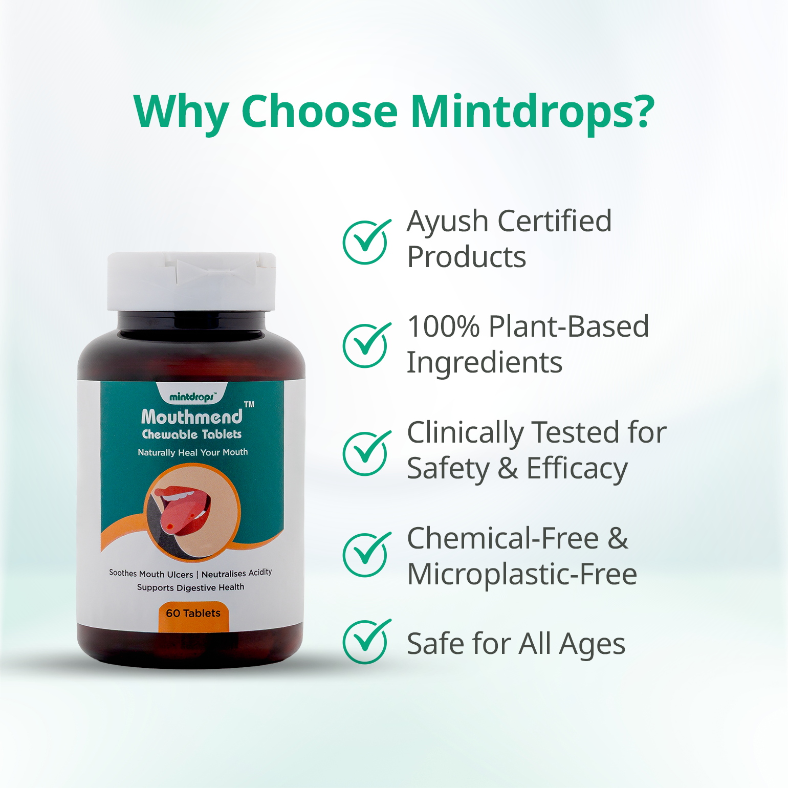 MouthMend Chewable Tablets