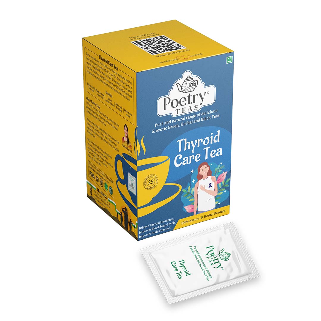 Poetry Thyroid Care Tea - 25 Teabags