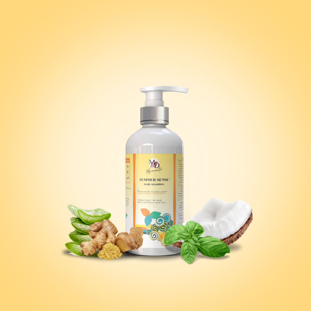 MrilQ Summer Sense | Mild Conditioning Shampoo | Daily Use | Post Workout Usage | Sulphate, Paraben & SLS Free