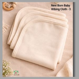 Eco life New born baby Toxic free Undyed and Unbleached pure Cotton Welcome Gift Pack - 16 Pieces