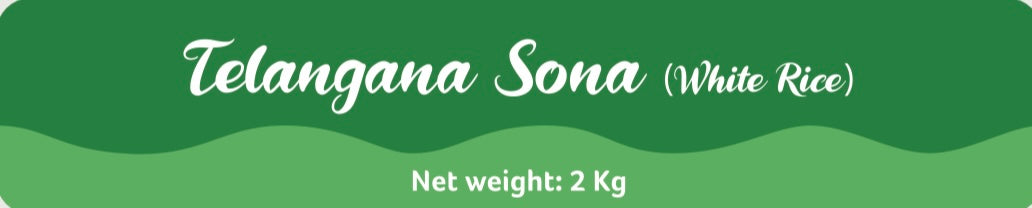 Organics Mantra - White Rice - RNR 15048 Telangana Sona Rice - 5 Kg
