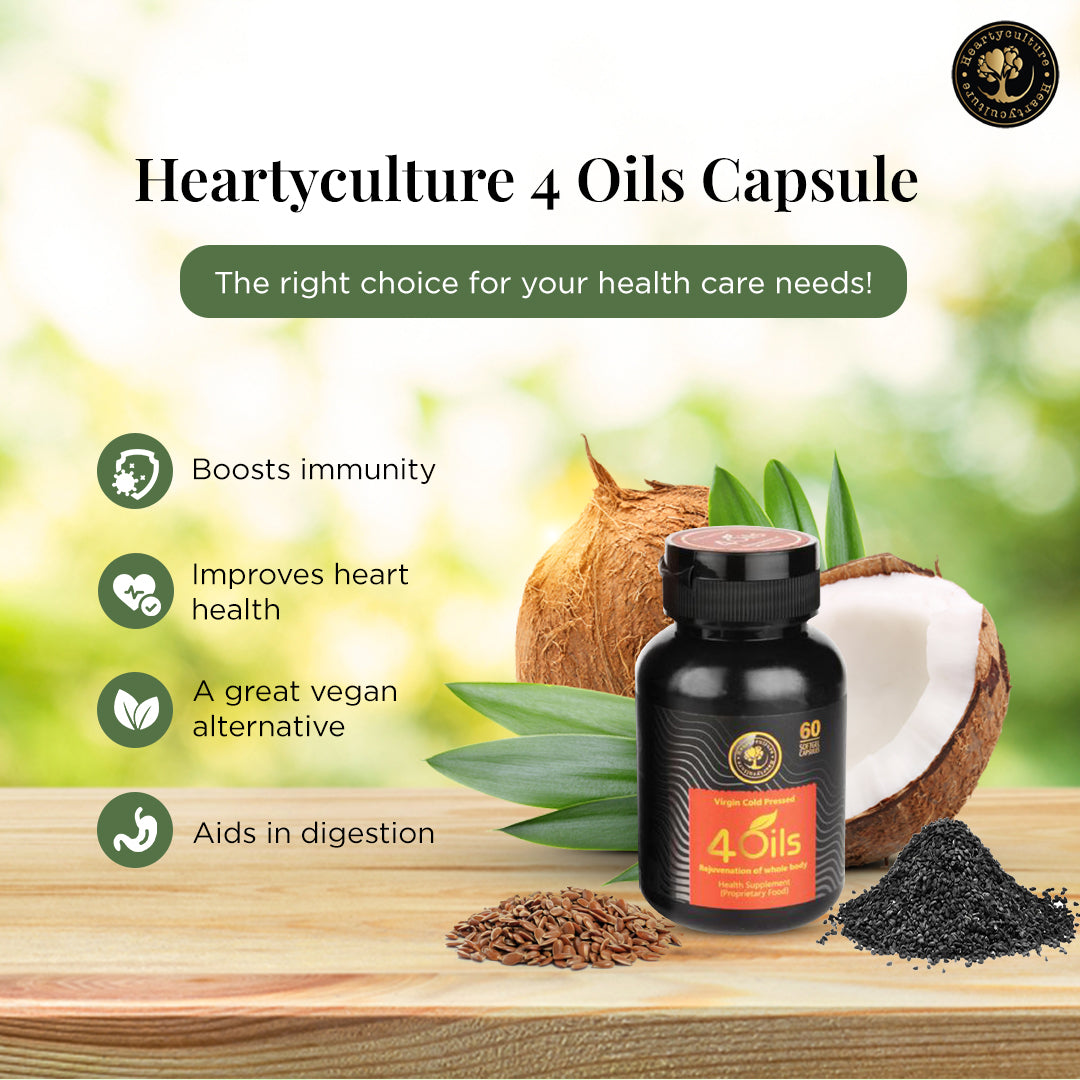 4 Oils – All in One Capsule