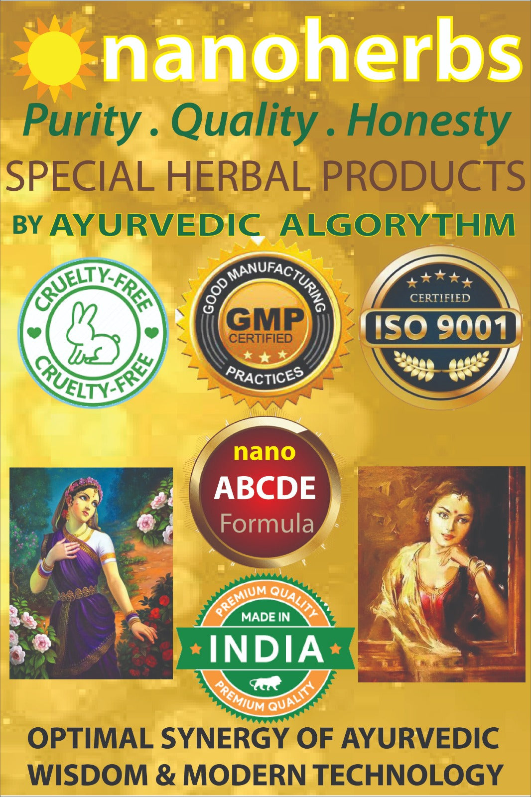 NANOHERBS DEVA KUSUMADI (SPECIAL HANDMADE AYURVEDIC SOAP) Set of 3 + 1 FREE