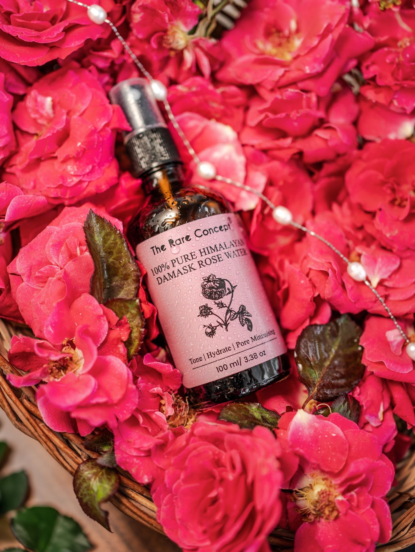 The Rare Concept Rose Warter-Himalayan Damask