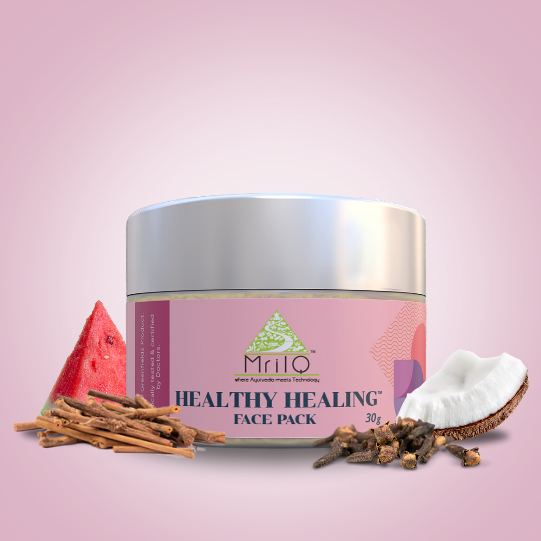 MrilQ Healthy Healing Pack | Acne, Marks, Pigmentation & Oil Control | Sensitive, Oily & Combination Skin