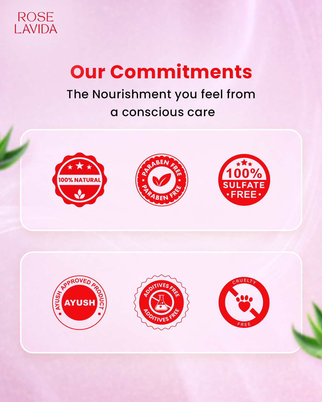 Rose Lavida Ayurvedic Rice Aloe Radiance Cleanser + Natural Glow Vitamin C Face Moisturizer | With 8 Plant Herbs | Gentle Non-drying Cleanser, Deeply Hydrating Moisturizer | Nature's Glow Combo | For All Skin Types