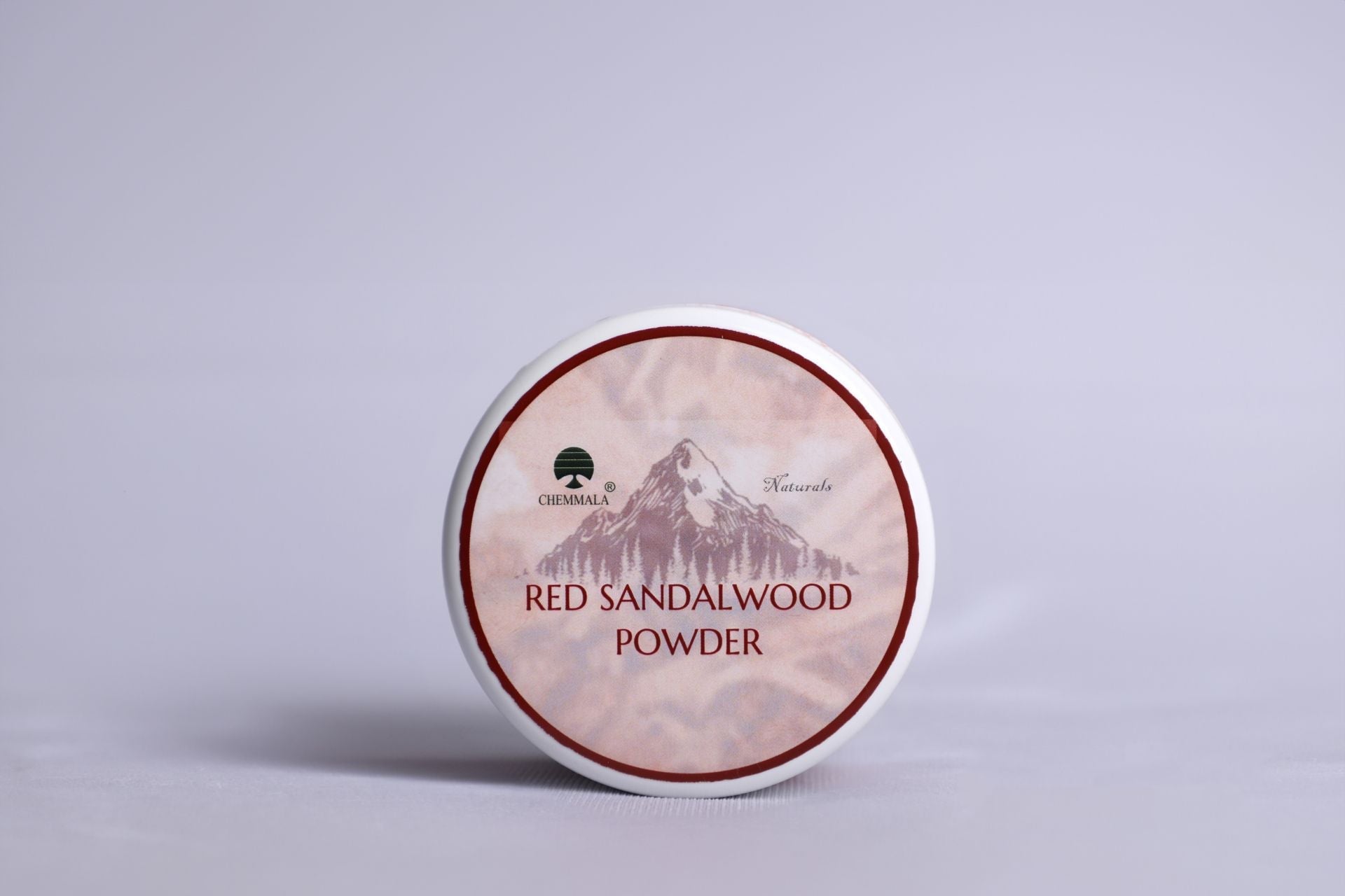 Chemmala Red Sandalwood Powder (Rakta Chandan) – Natural Face Pack for Skin Brightening & Acne Care