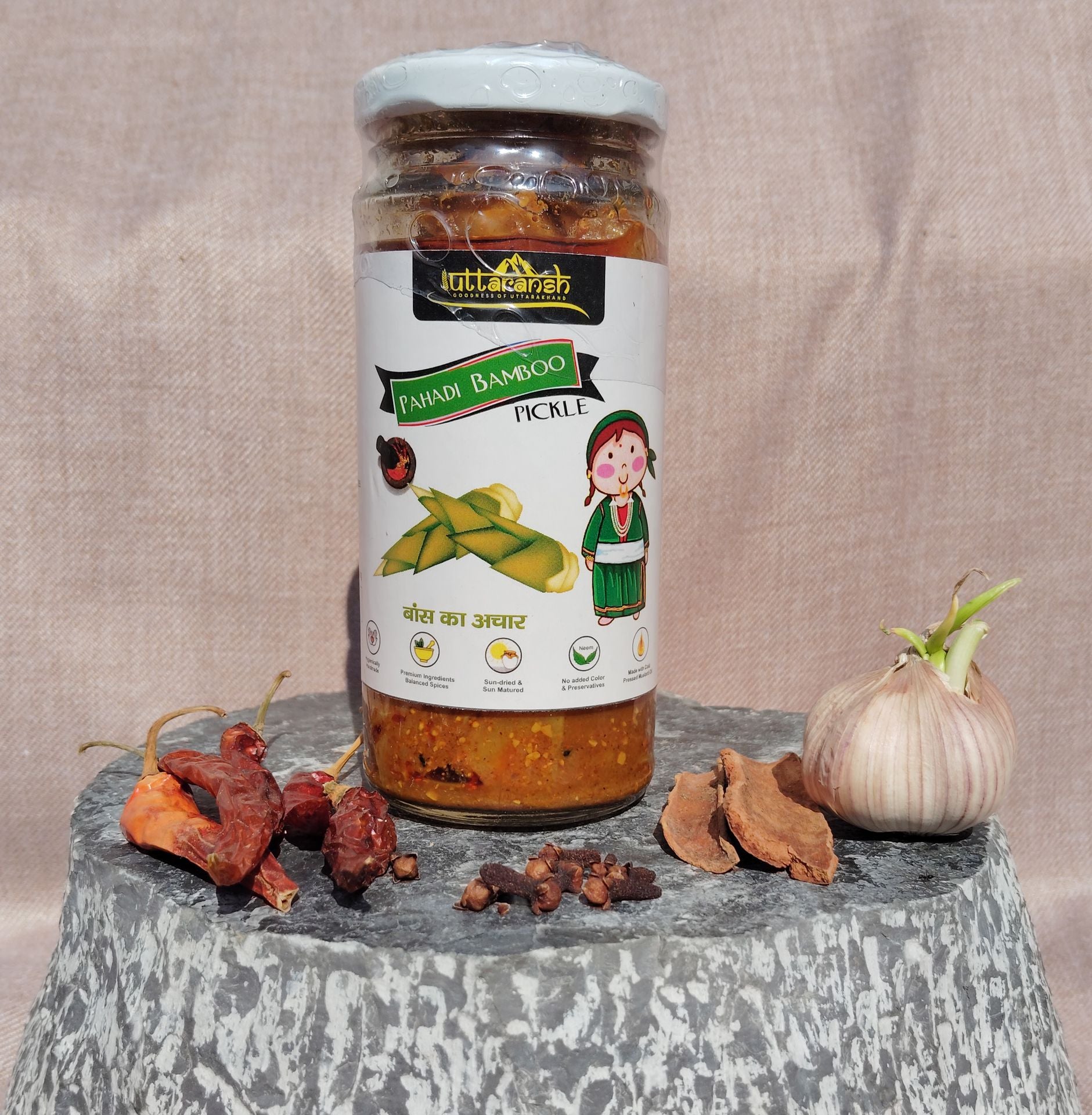 Uttaransh Bamboo Shoot Pickle 250gm