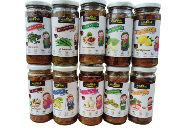 Uttaransh Green Chilli Pickle 250gm