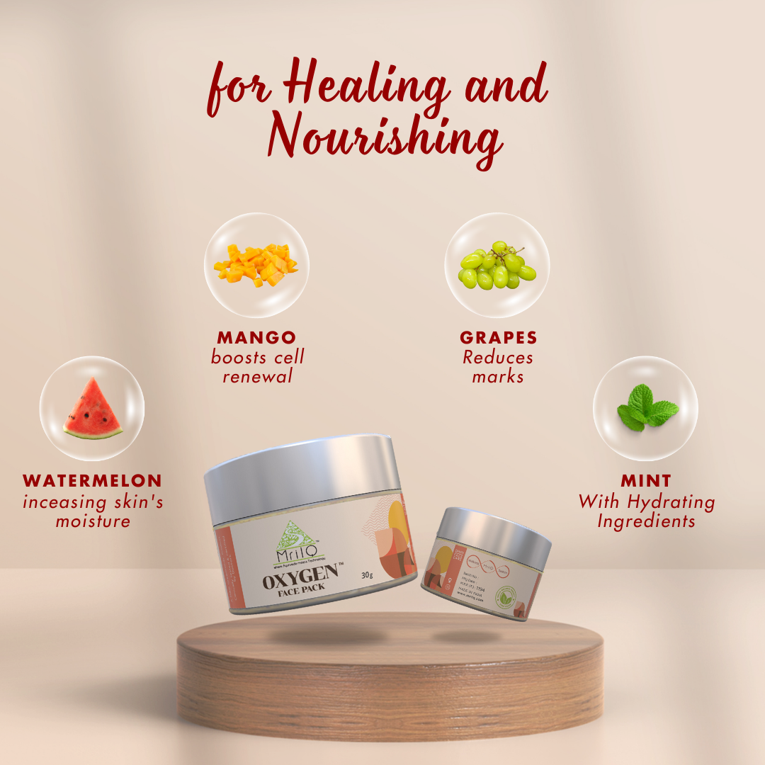 MrilQ Oxygen Face Pack | Pore, Acne & Oil Control | Daily Use | All Skin types