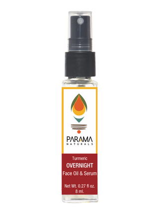 Parama Naturals Turmeric Overnight Face Oil & Serum Repair,08ml.
