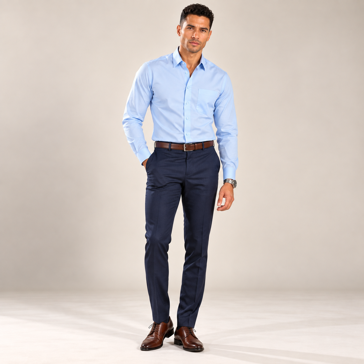UNHELD Egyptian Giza Cotton Shirt For Men
