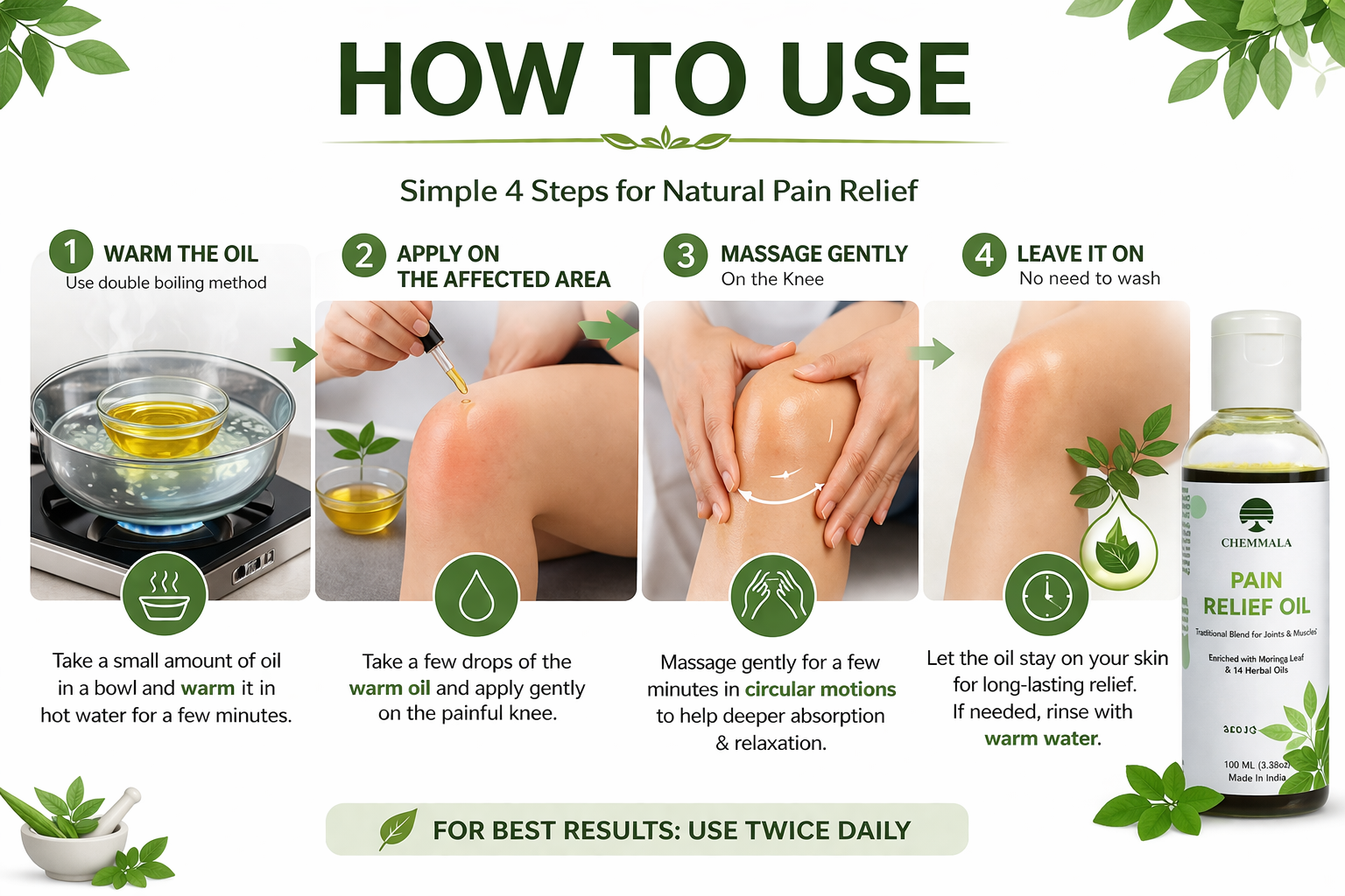 Chemmala Pain Relief Oil