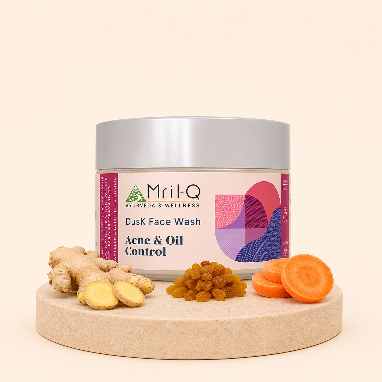 MrilQ Dusk Face Wash | Acne, Pimple & Oil Control | Daily Use | Sensitive, Oily, Combination skin