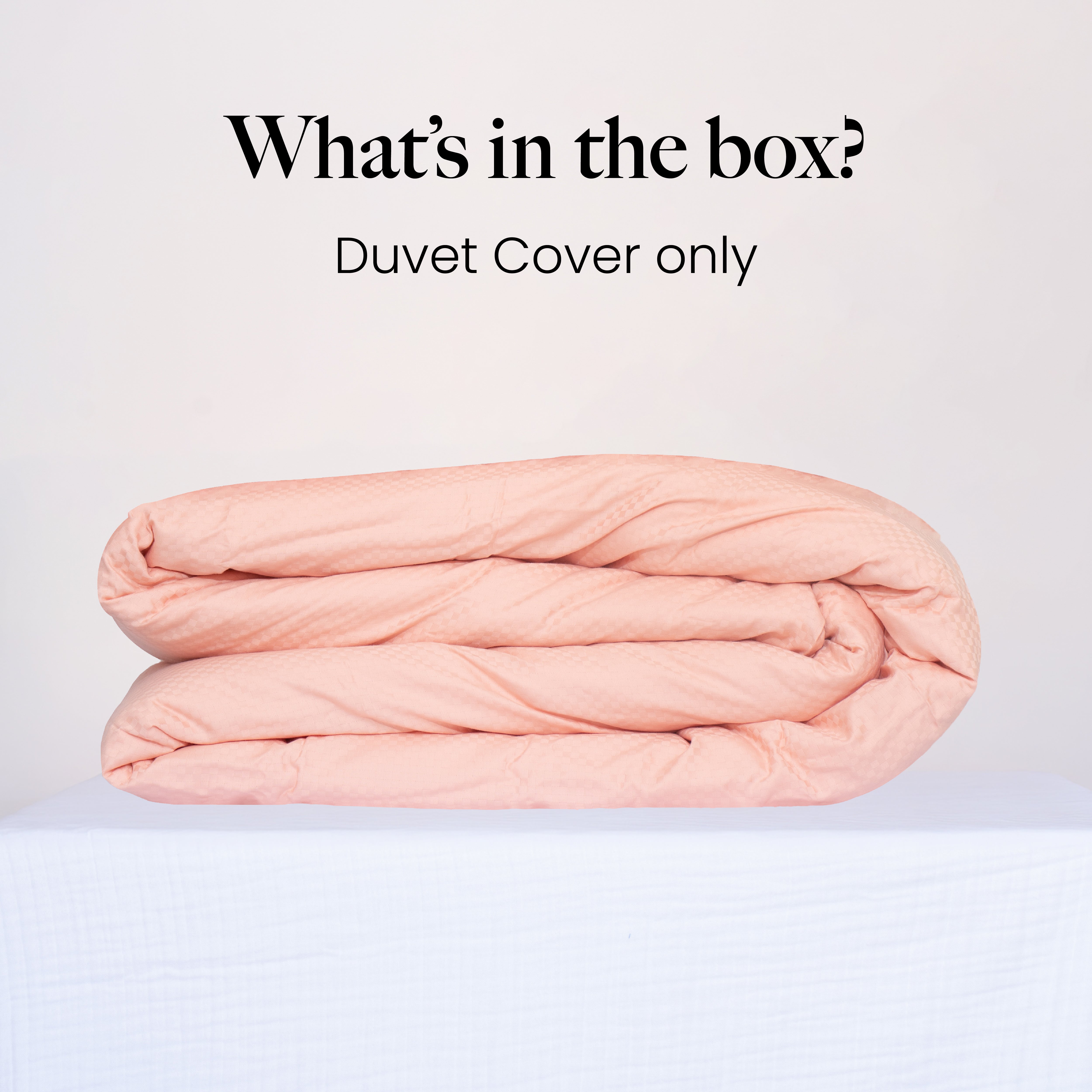 400 TC, 5mm Checks, Vegan Silk Blend Bedsheet Set & Duvet Cover