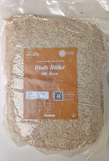 Organics Mantra - Multi Millet Idli Rawa