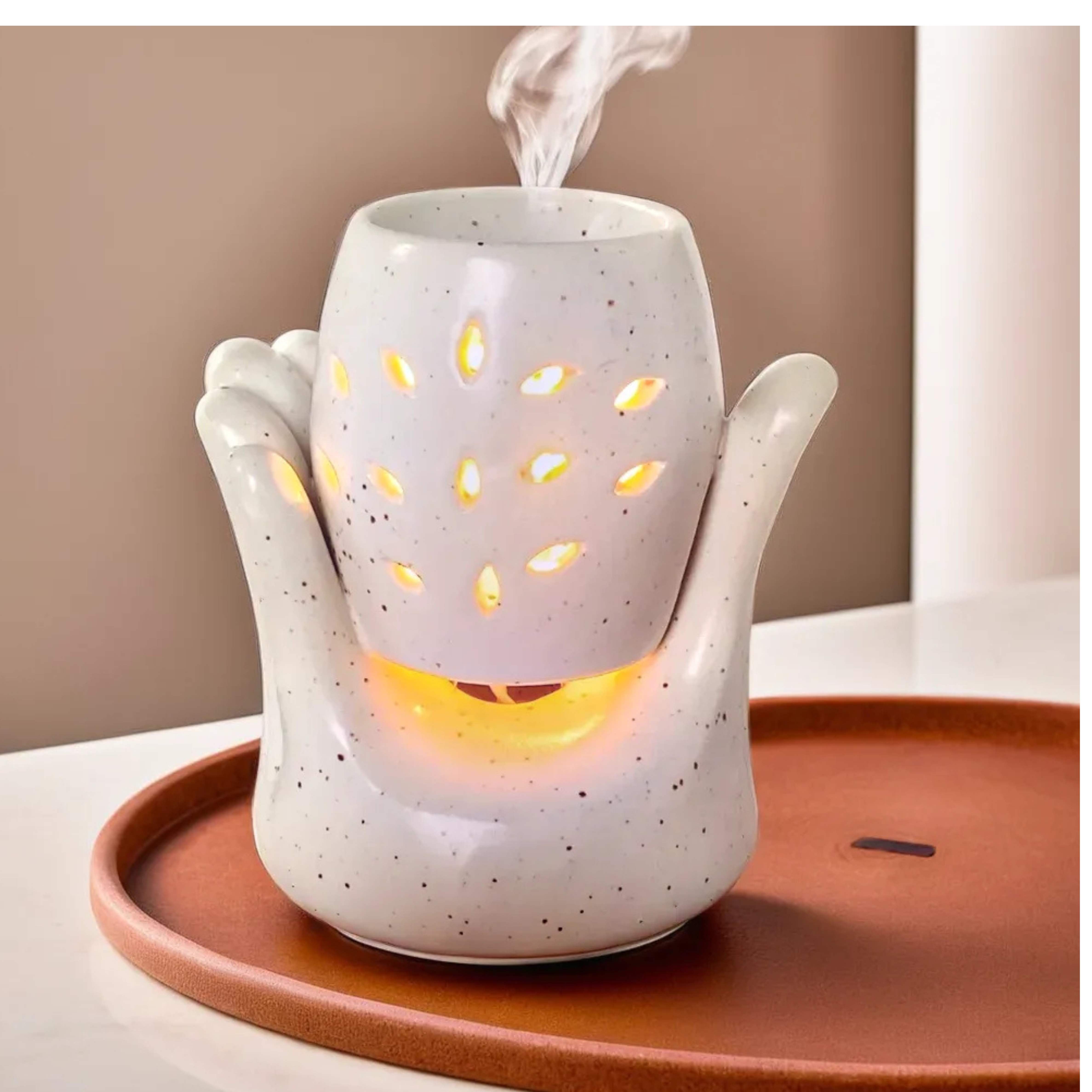 Naturalief Electric Ceramic Aroma Diffuser β Premium Essential Oil Diffuser for Home & Office