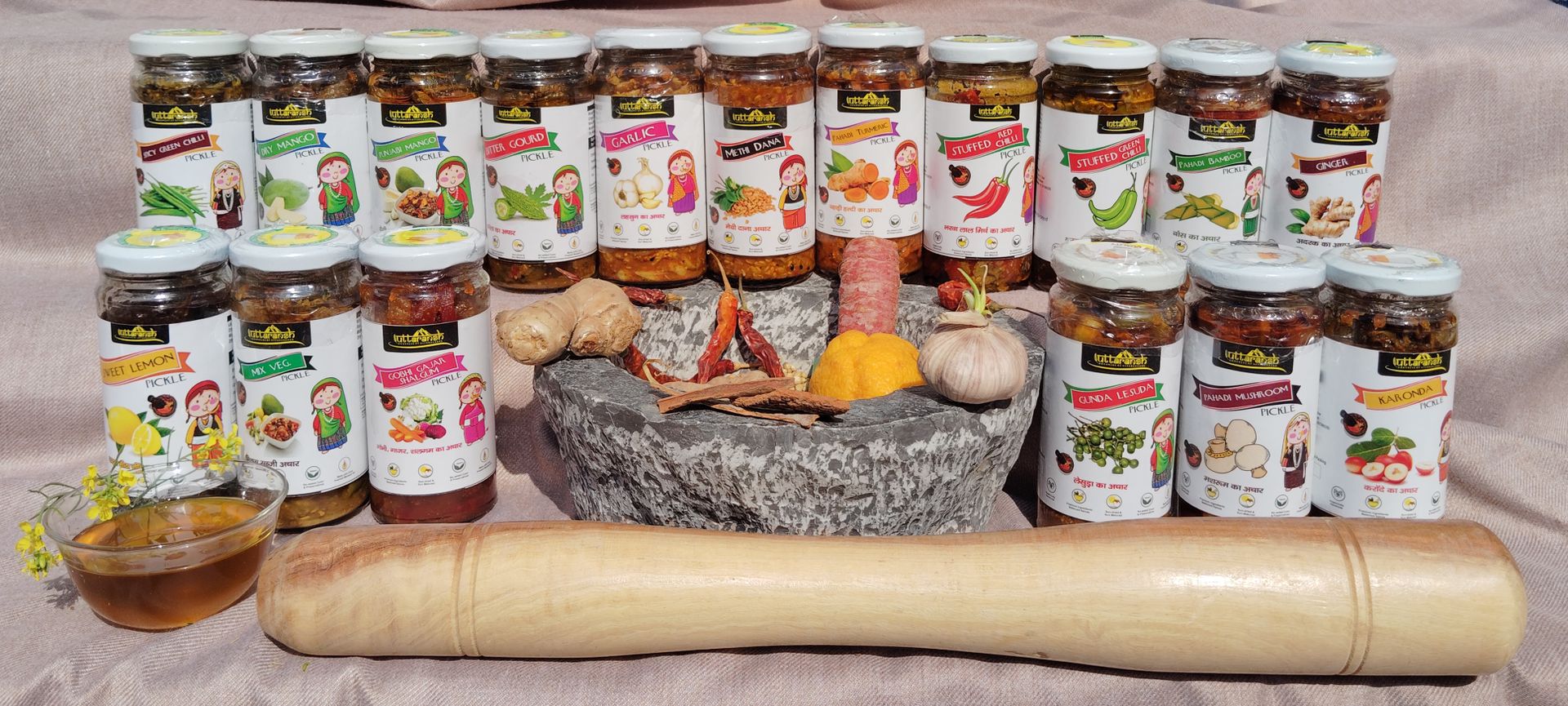 Uttaransh Homemade Mix Veg Pickle 250gm