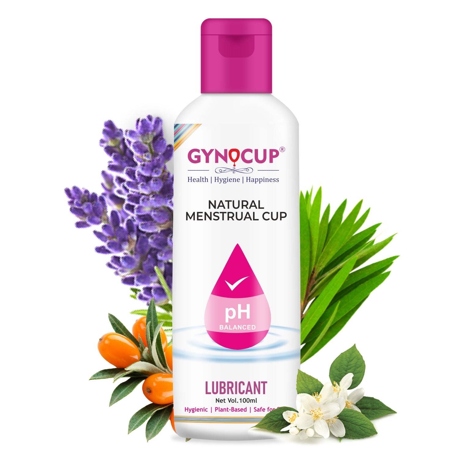 Gynocup Menstrual Cup Lubricant Water based & pH Balanced, hypoallergenic and safe for use, Helps to wear Menstrual Cup Lubricant