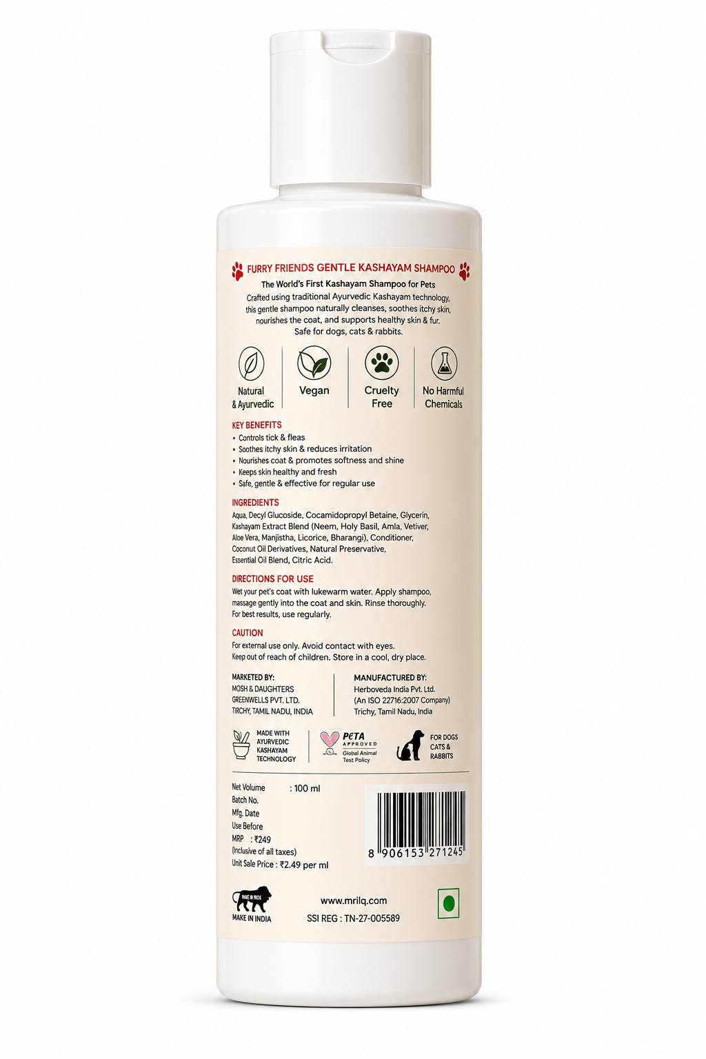 Furry Friends - Pet shampoo