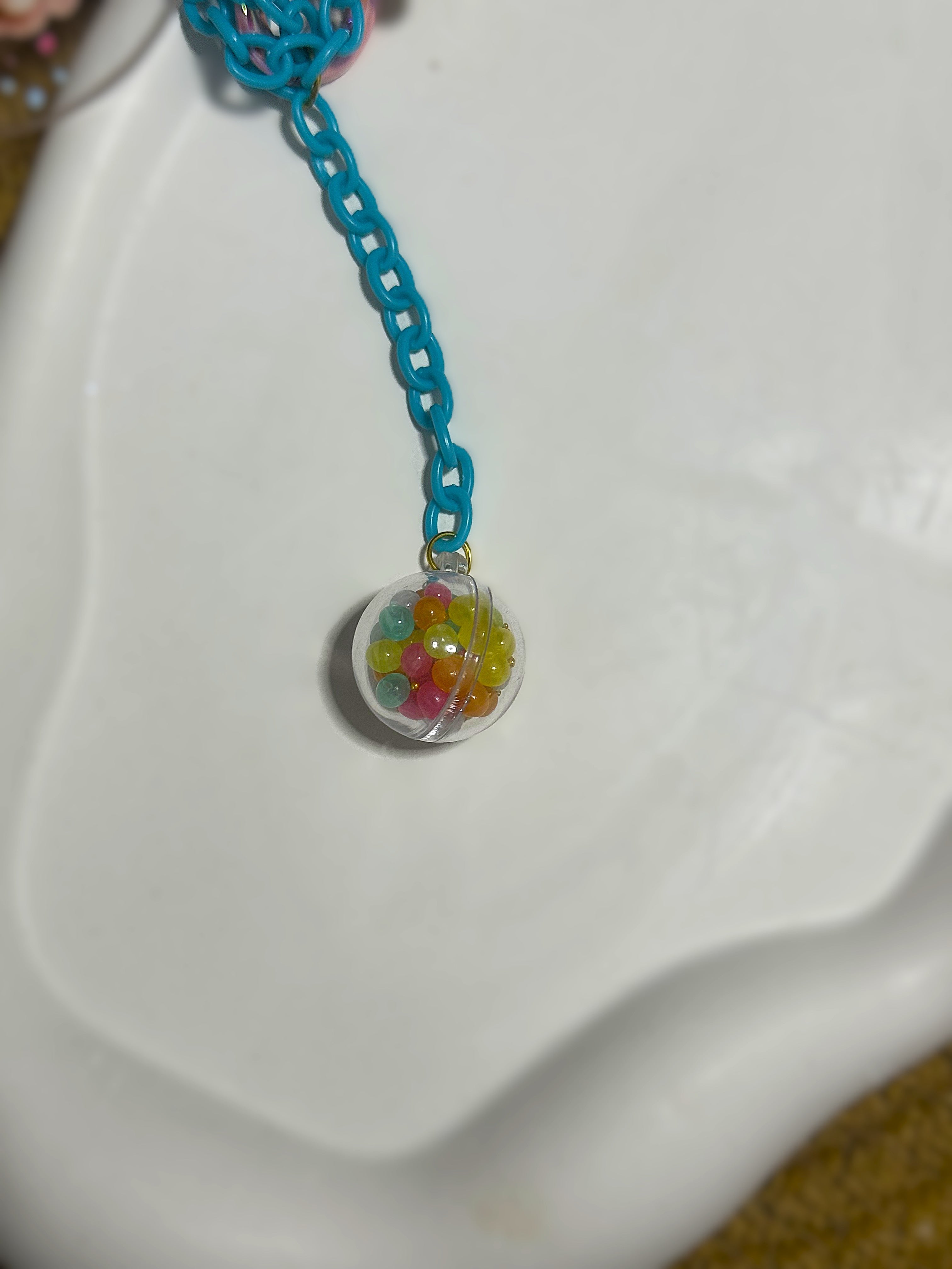 BeYoou.Bling Handcrafted Premium Limited-edition Kawaii Circus Lion Acrylic Keychain/Bag Charm