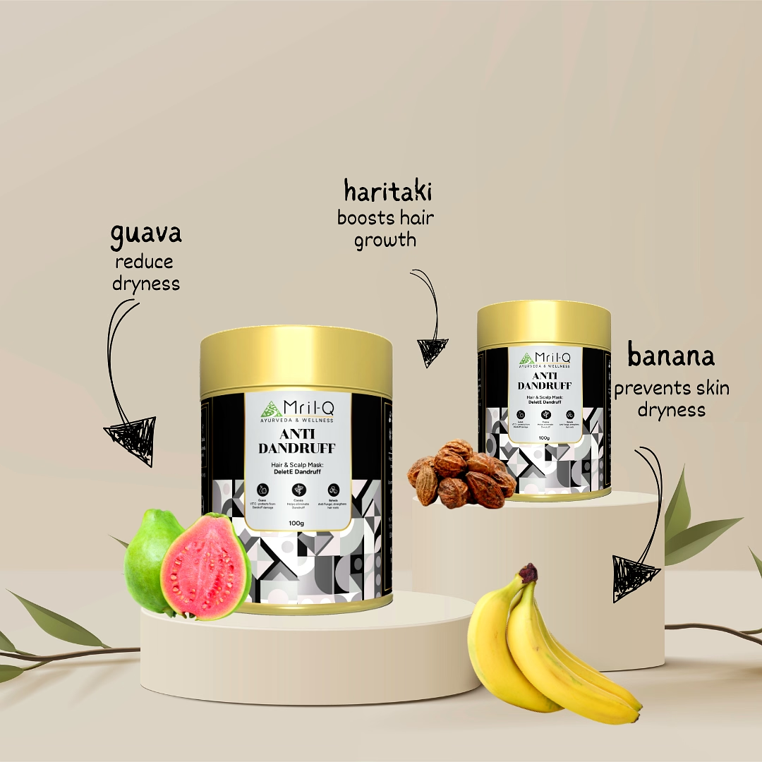 DeletE Dandruff | Hair & Scalp Mask | Clears Dandruff | Soothes Scalp | Strengthens Roots
