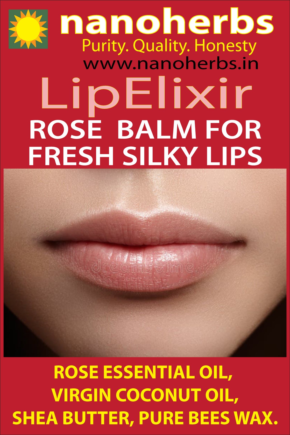 Nanoherbs LIPELIXIR Lip Balm Buy 3 Get 1 FREE