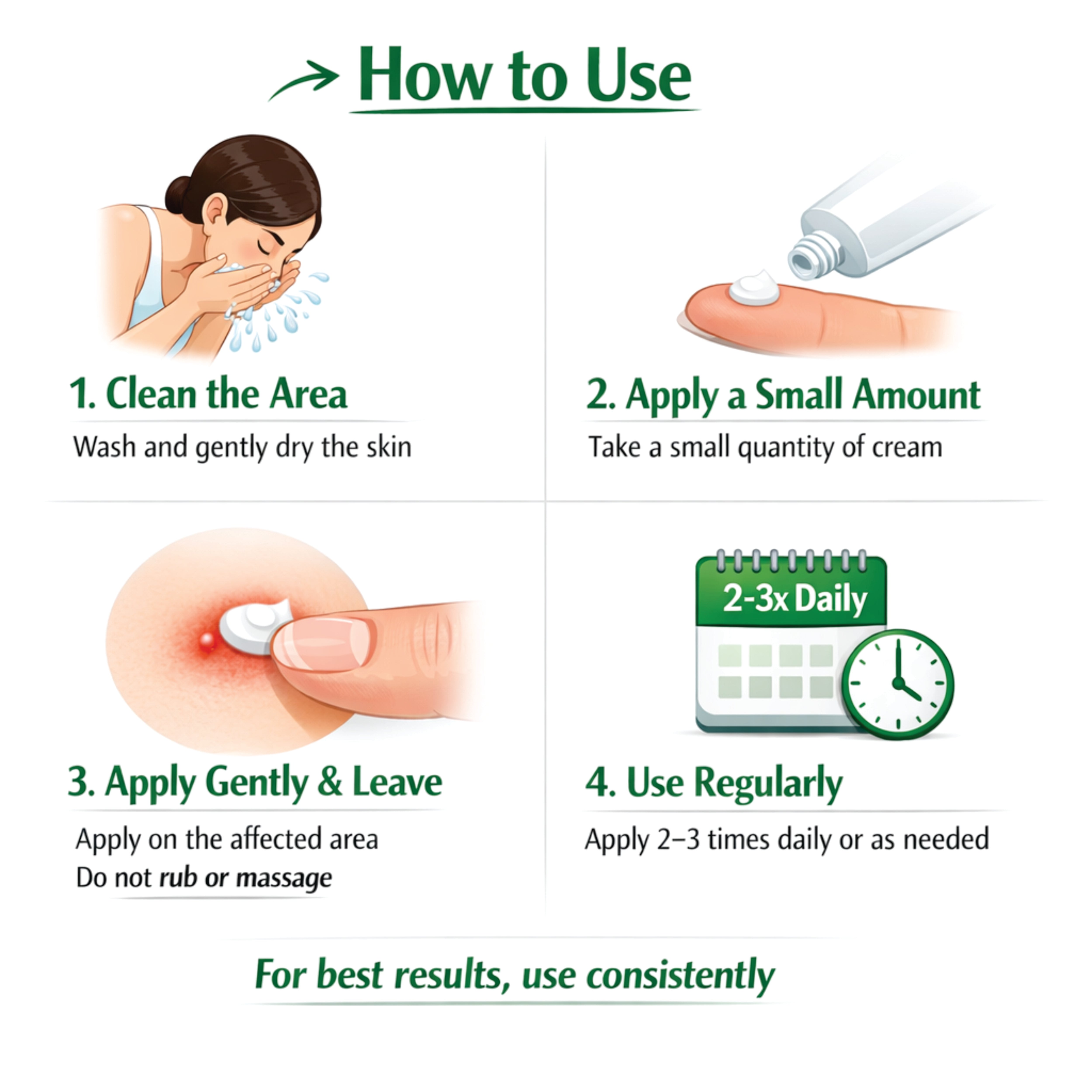 Chemmala Moringa Antiseptic Cream | Herbal Skin Protection | Soothes Irritation, Cuts & Dry Skin | Natural Formula | 25g