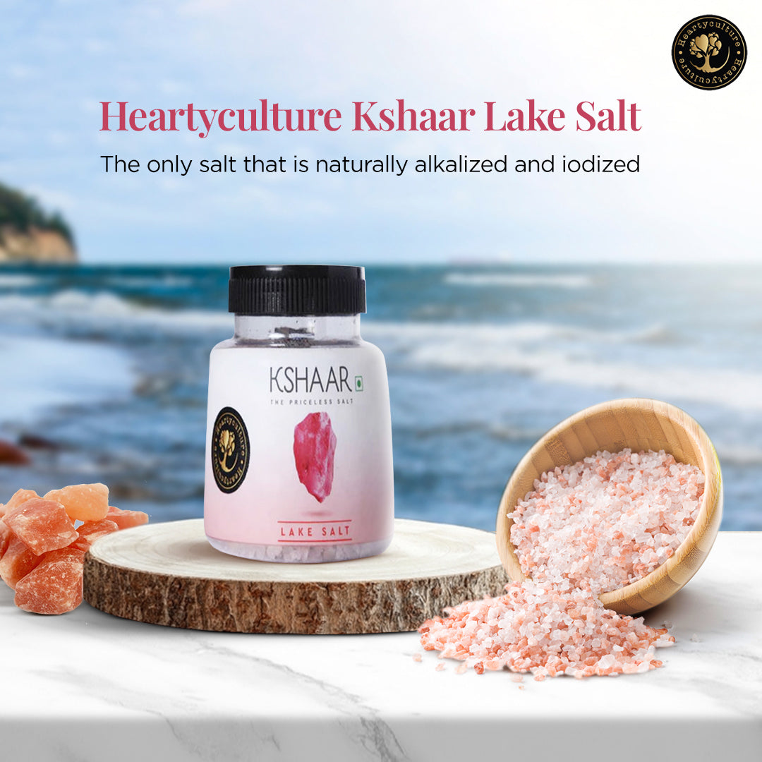 Heartyculture Kshaar Lake Salt- 1kg