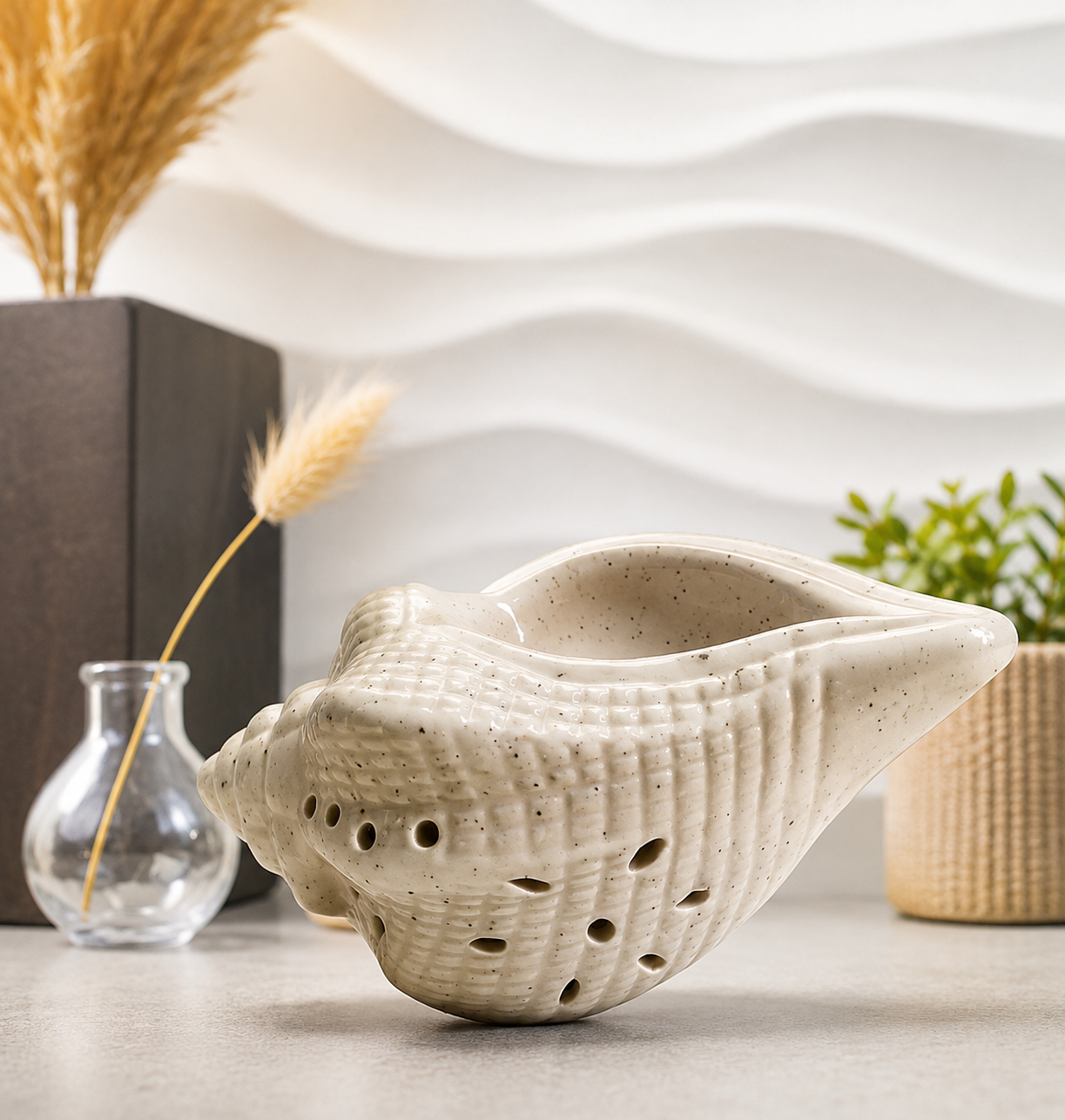 Naturalief Electric Ceramic Aroma Diffuser β Premium Essential Oil Diffuser for Home & Office