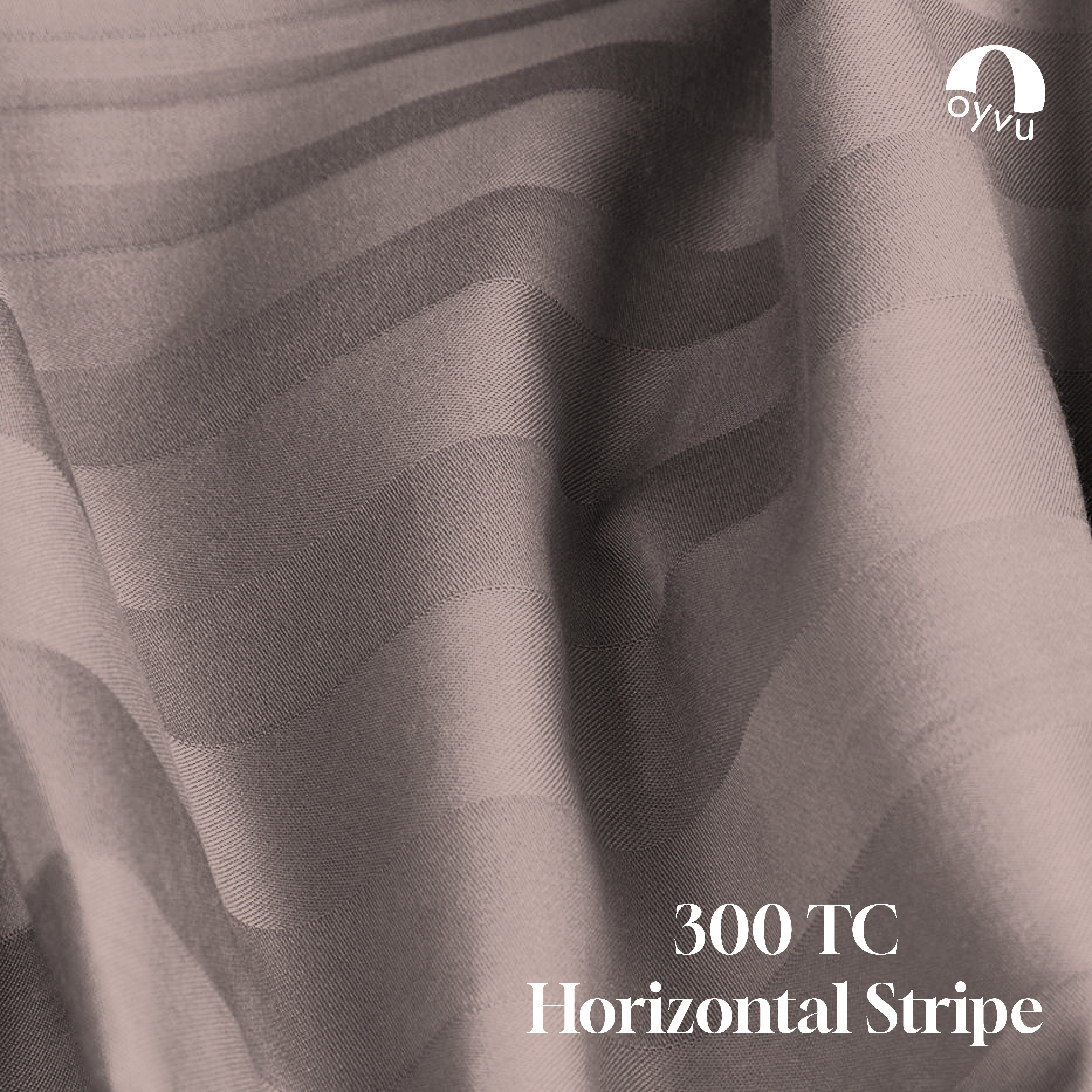 Sphinx, 300TC, Horizontal Stripes Bedsheet Set
