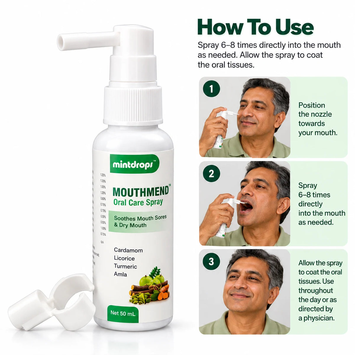 Mouthmend Oral Care Spray (50 ml)